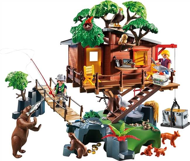 Playmobil cabane des aventuriers