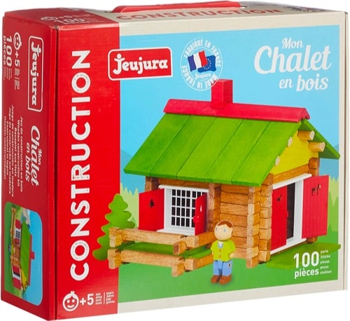 chalet en bois Jeujura jouet maison en bois à construire