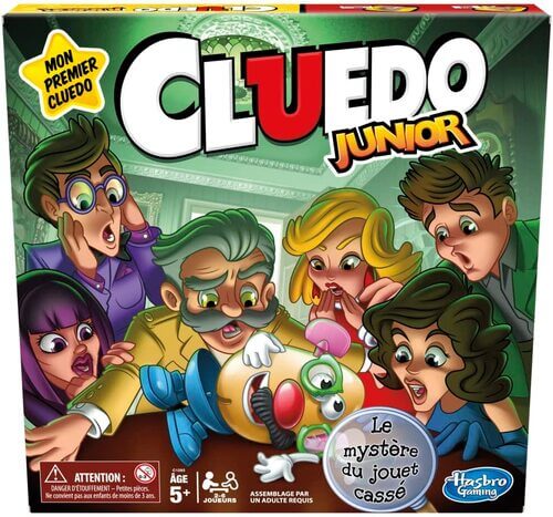 Jeux de société Cluedo Junior de Hasbro Gaming