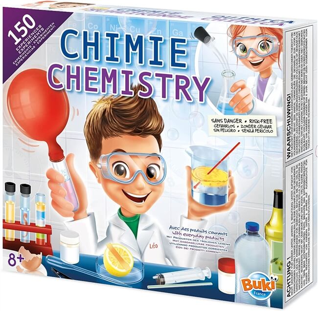 jeu de chimie 150 experiences chimie sans danger buki science